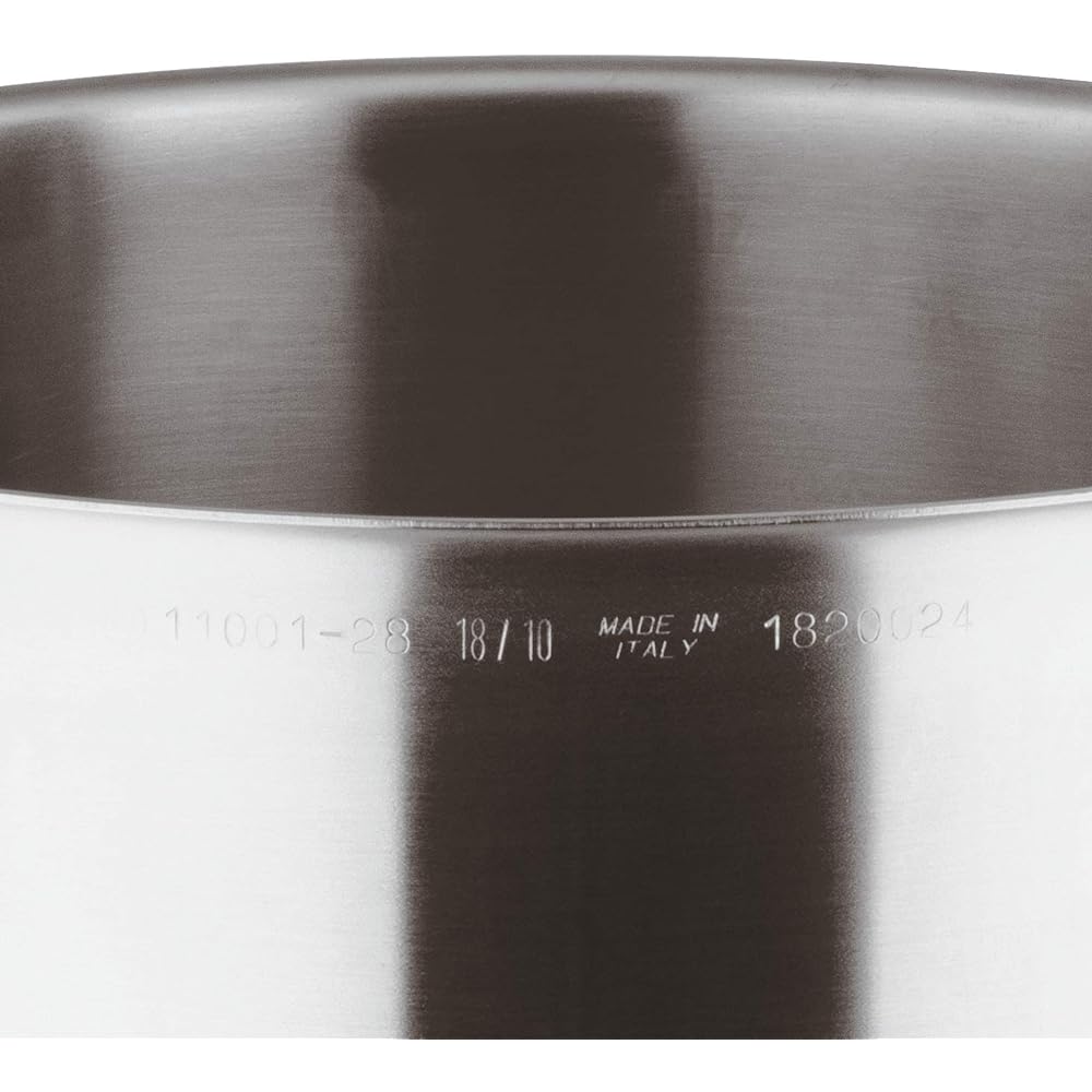 PADERNO Dimension Pot (No Lid) 1001-32 18-10 Stainless Steel Italy AZV6932