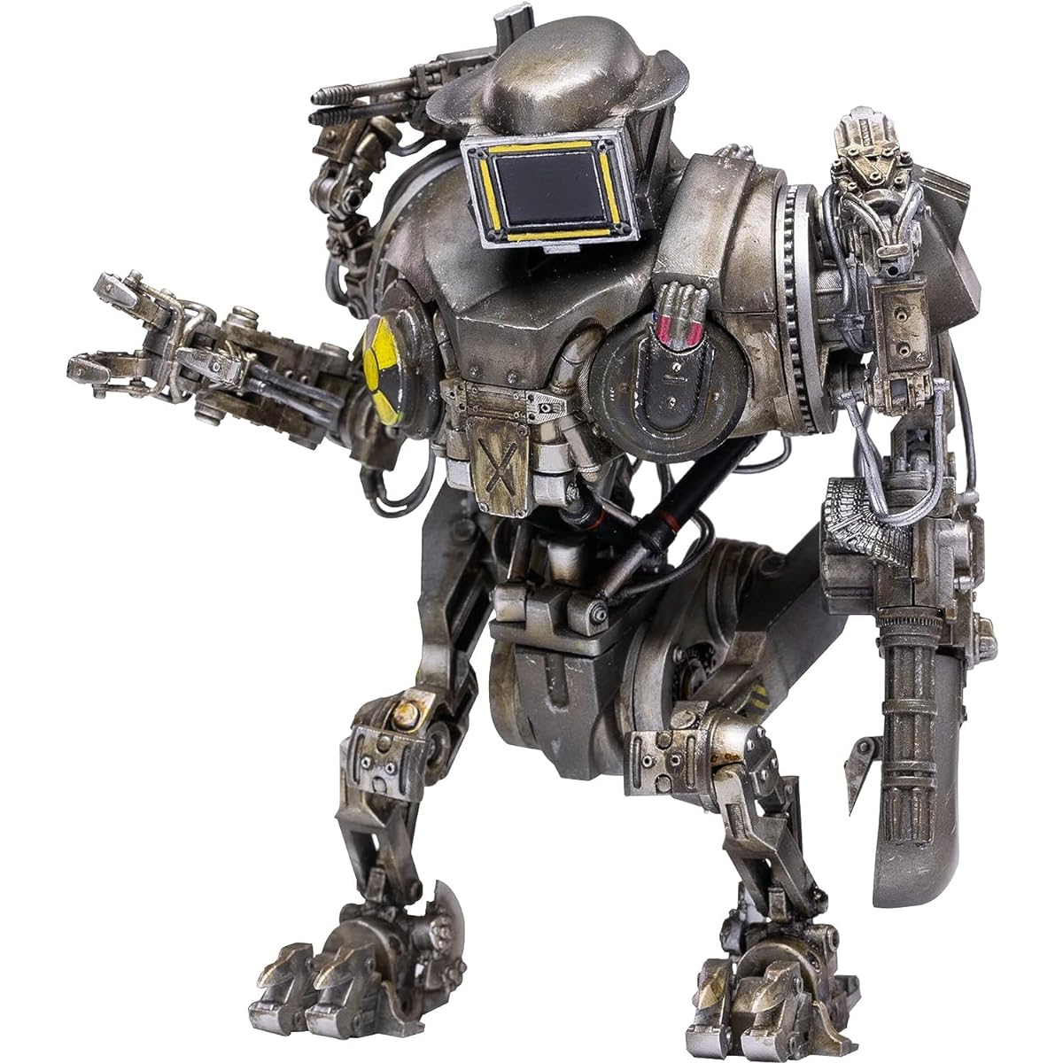 Exquisite Mini Robocop 2 1/18 Action Figure Robocop Unit 2 Cain Battle Damage
