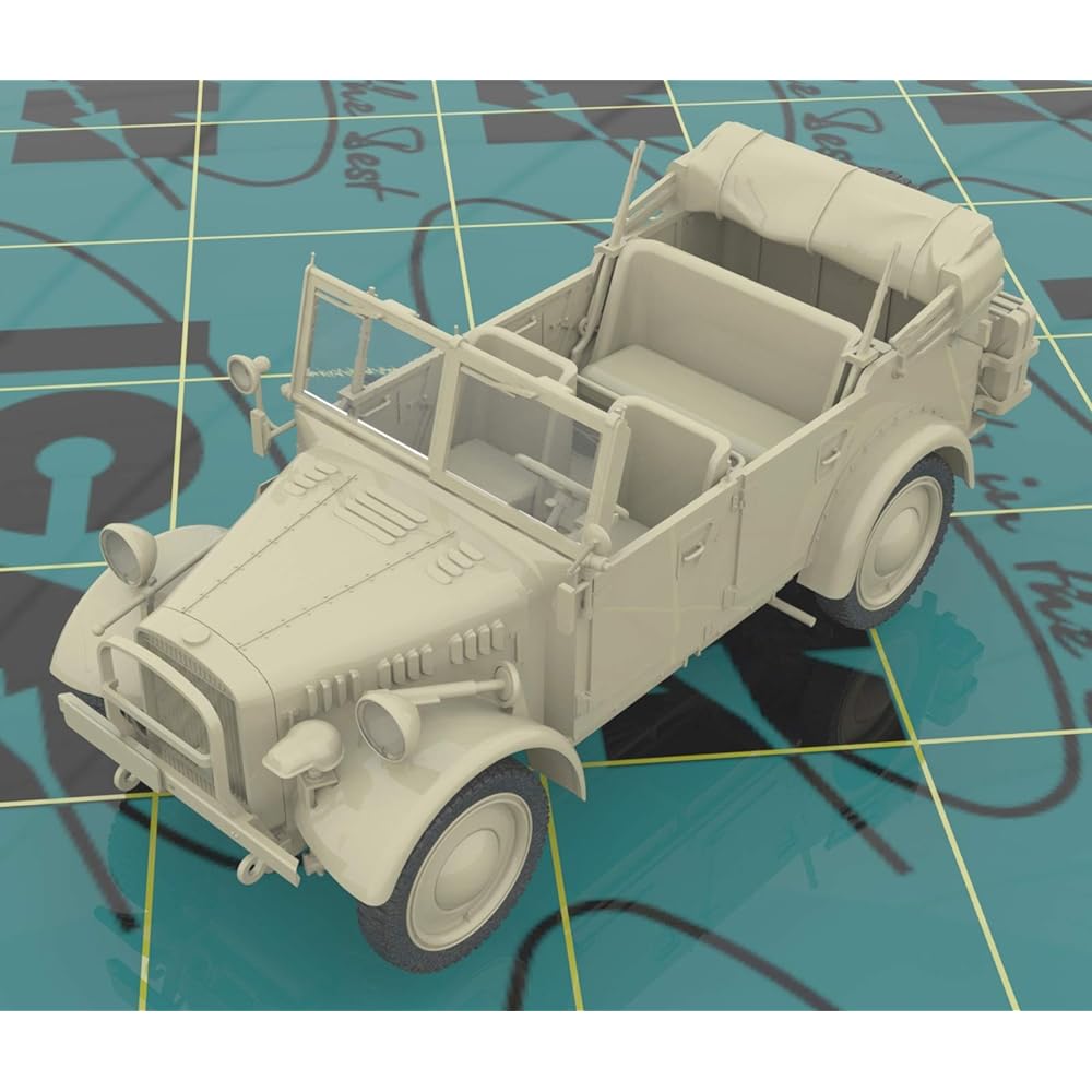 ICM 1/35 German Army Group Center (Summer 1941) Set Plastic Model DS3502