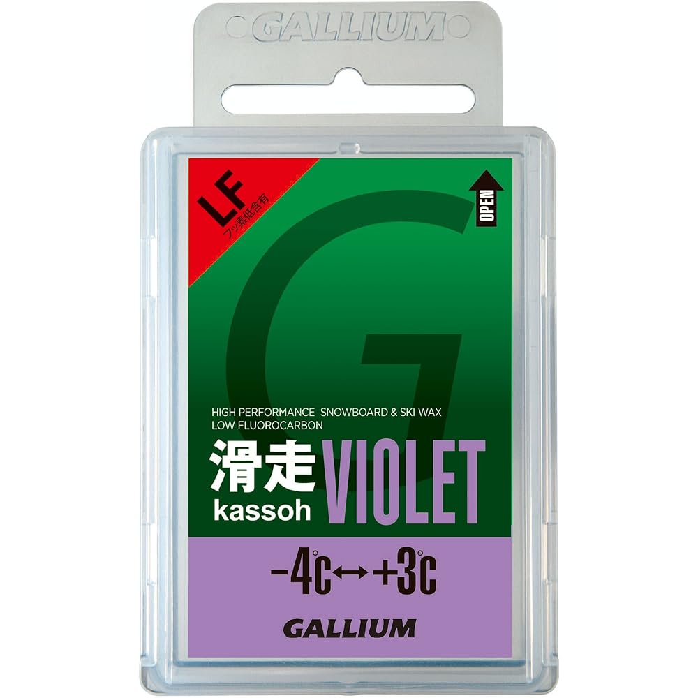 [Set purchase] GALLIUM Sliding VIOLET (50g) SW2125 SW2125 + Gallium EXTRA BASE VIOLET (100g) SW2075 SW2075 100g