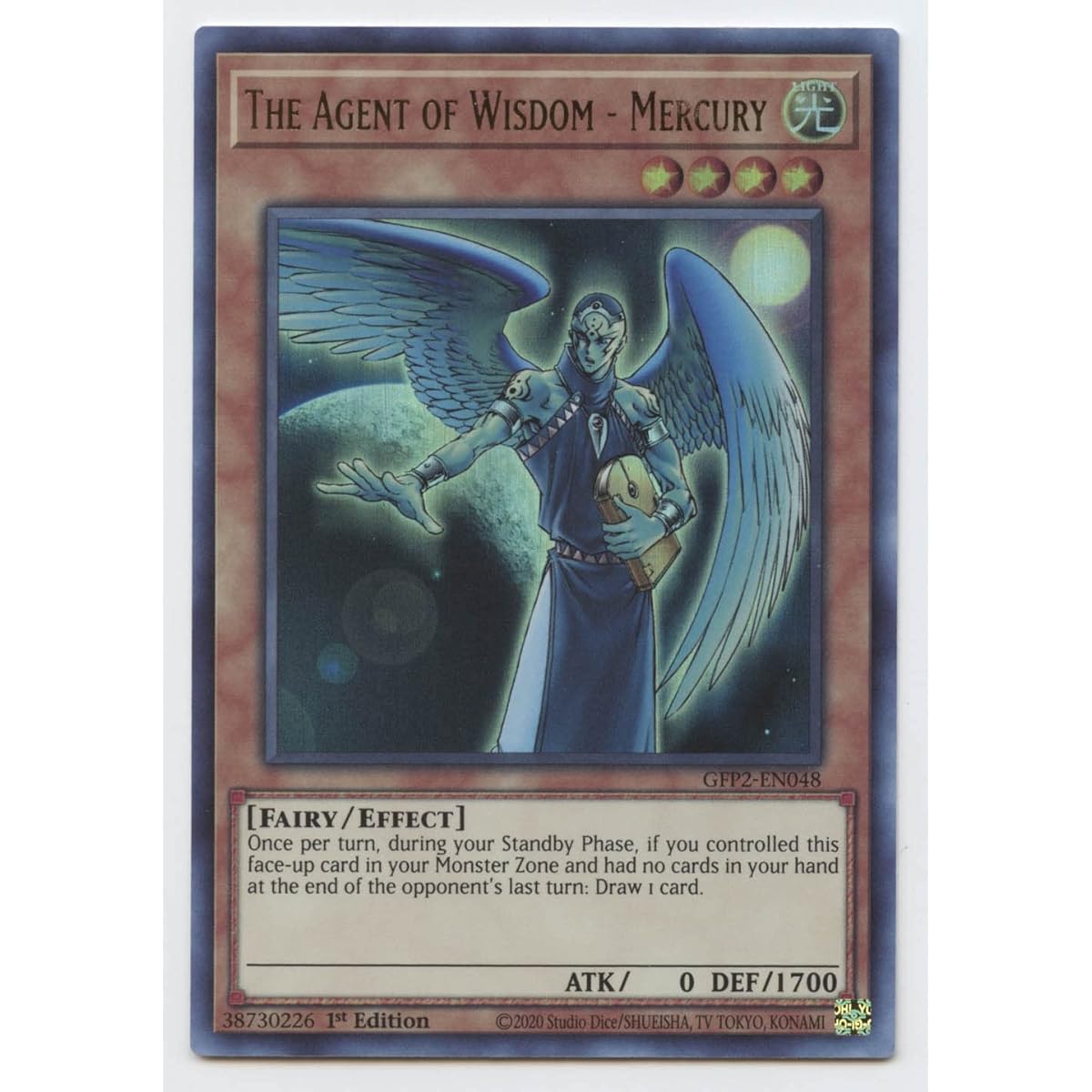 Agent of Wisdom - Mercury - GFP2-EN048 - Ultra Rare - 1st Edition.