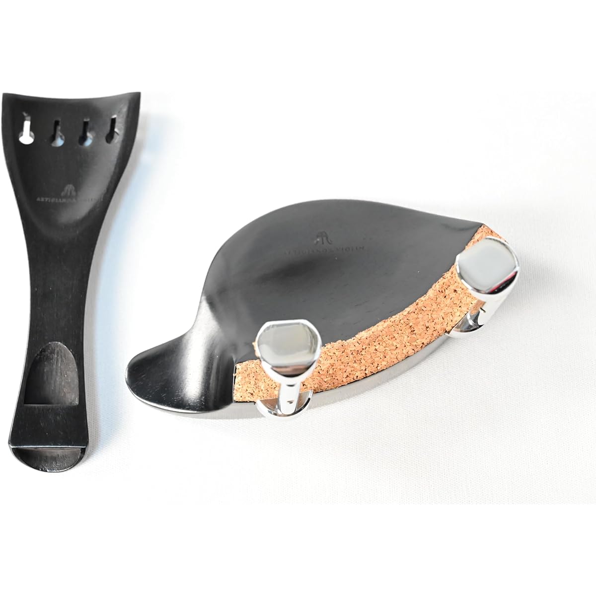 ARTIGIANO&VIOLIN Violin Fittings Ebony (French Tile, Normal Tailpiece)