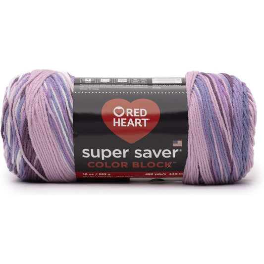 Red Heart Super Saver Color Block Yarn