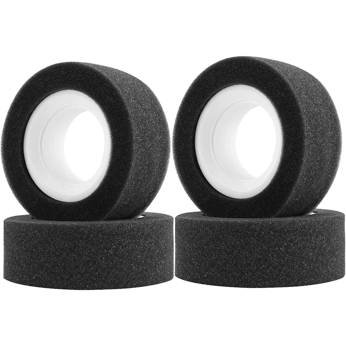 LAFEINA 120mm Dual Stage TPE Foam Sponge for 2.2 Inch Wheel Tire 1/10 Scale RC Crawler Car Axle SCX10 90046 Traxxas TRX4