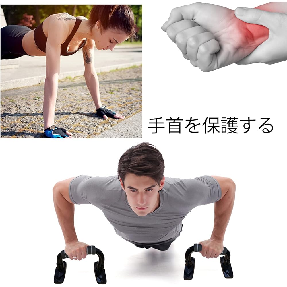 CATOOM Abdominal Roller with Mat + Push-up, Ab Wheel, Exercise Wheel, Load Capacity 220KG, Muscle Training Goods, Black Gray