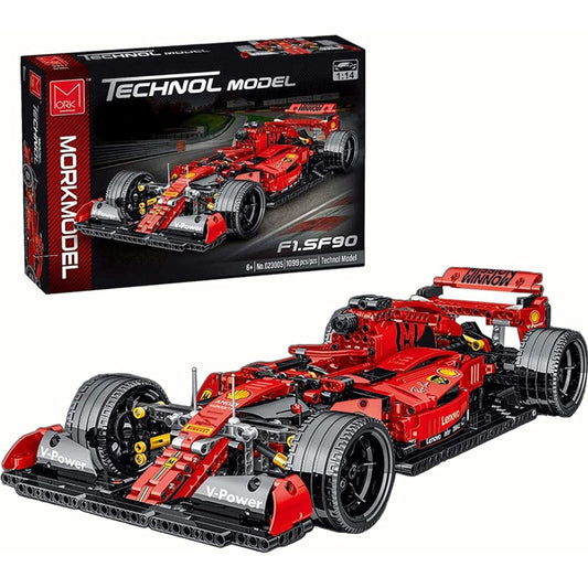 1100pcs Technic Building Blocks Racing Car Formula F1 Model, Mock F1 Racing Car, 1:14 Technic Sports Car Model Kit, Compatible with Lego Technic TYRadar