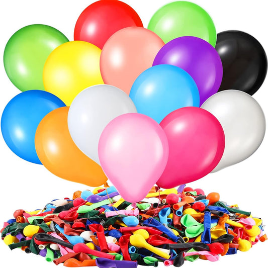 1800 Pack 5 Inch Balloons Bulk 15 Colors Rainbow Latex Balloons Mini Small Multi Color Balloons for Birthday Party Wedding Baby Shower Picnic Festival Anniversary Decoration
