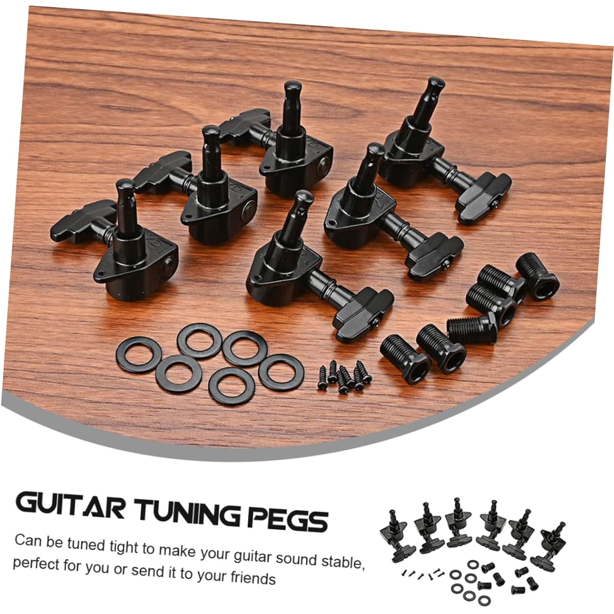 VICASKY 4-piece set acoustic guitar guitar case guitar e-noir guitar case guitar tool guitar parts set guitar pick guitar parts