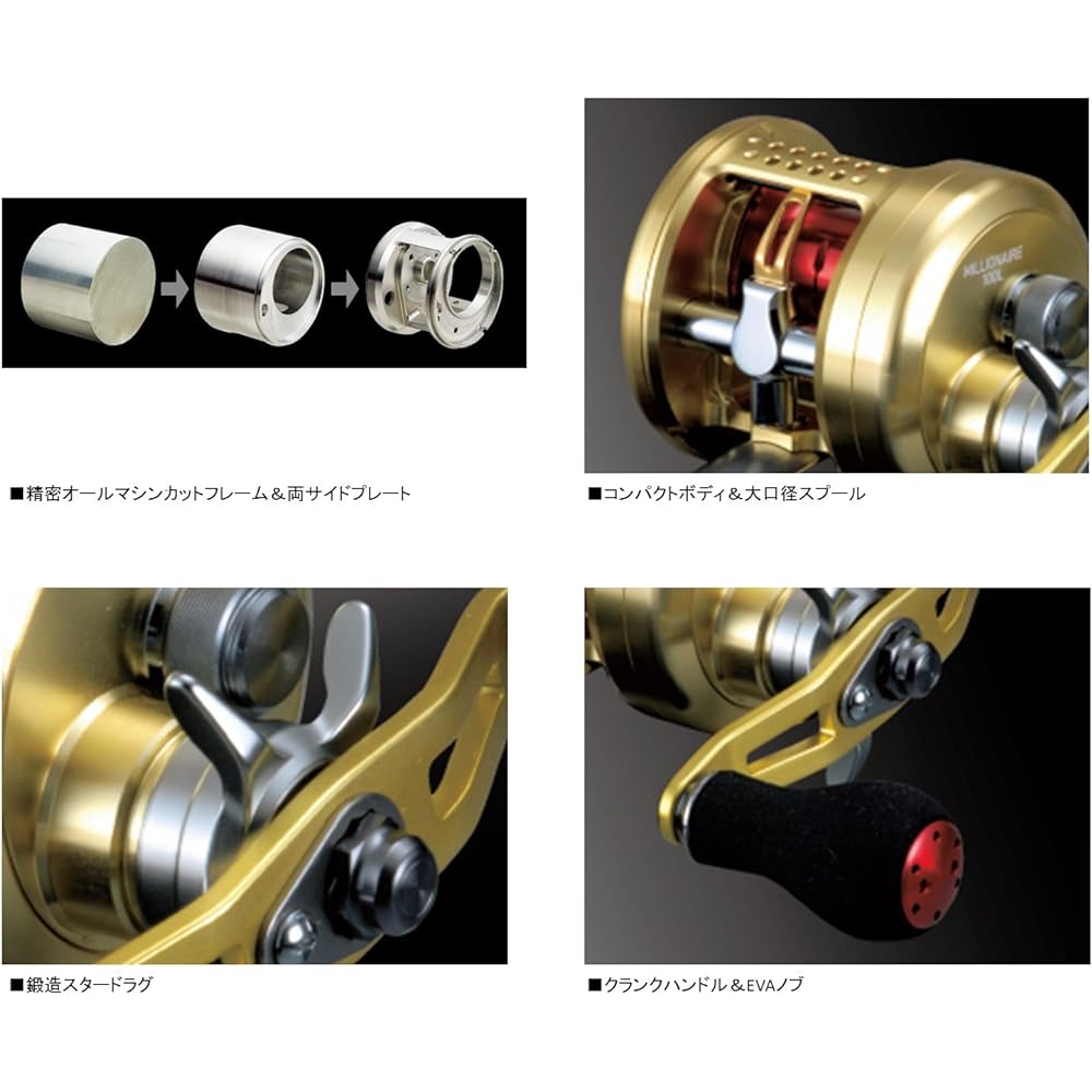 DAIWA Double Axis Reel 14 Millionaire (2014 Model)