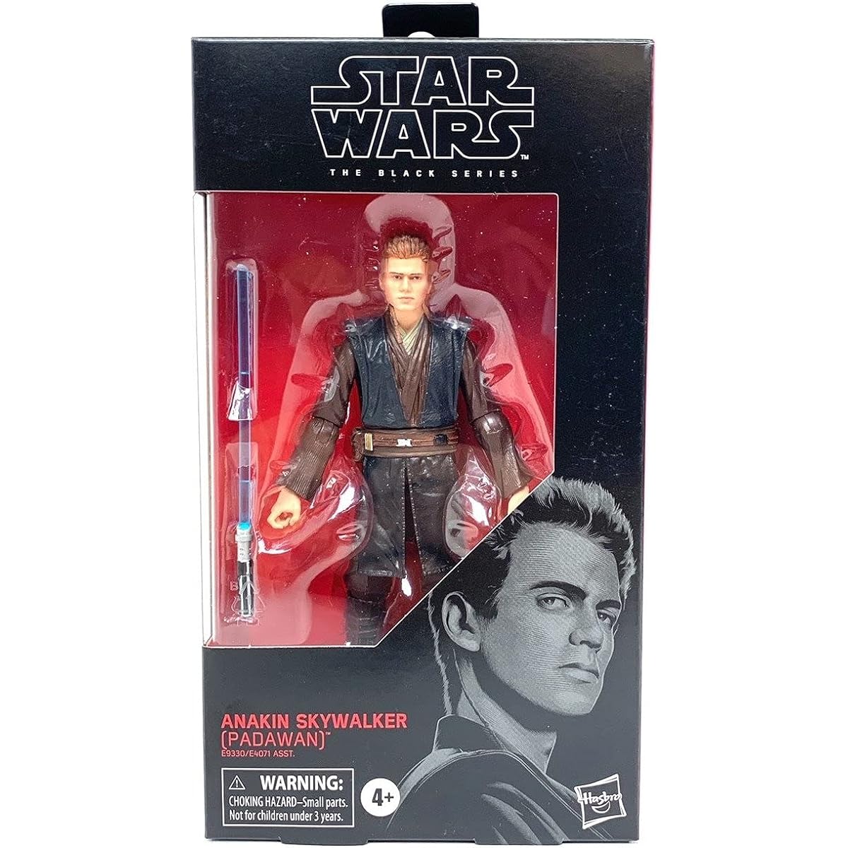 Star Wars Black Series Anakin Skywalker (Padawan) Toy 6" Attack of the Clones Figure for Ages 4 and Up