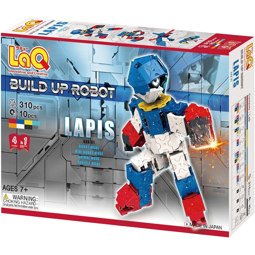 LaQ (BuildUpRobot) Lapis & LaQ (LaQ) BuildUpRobot Alex [Set purchase]