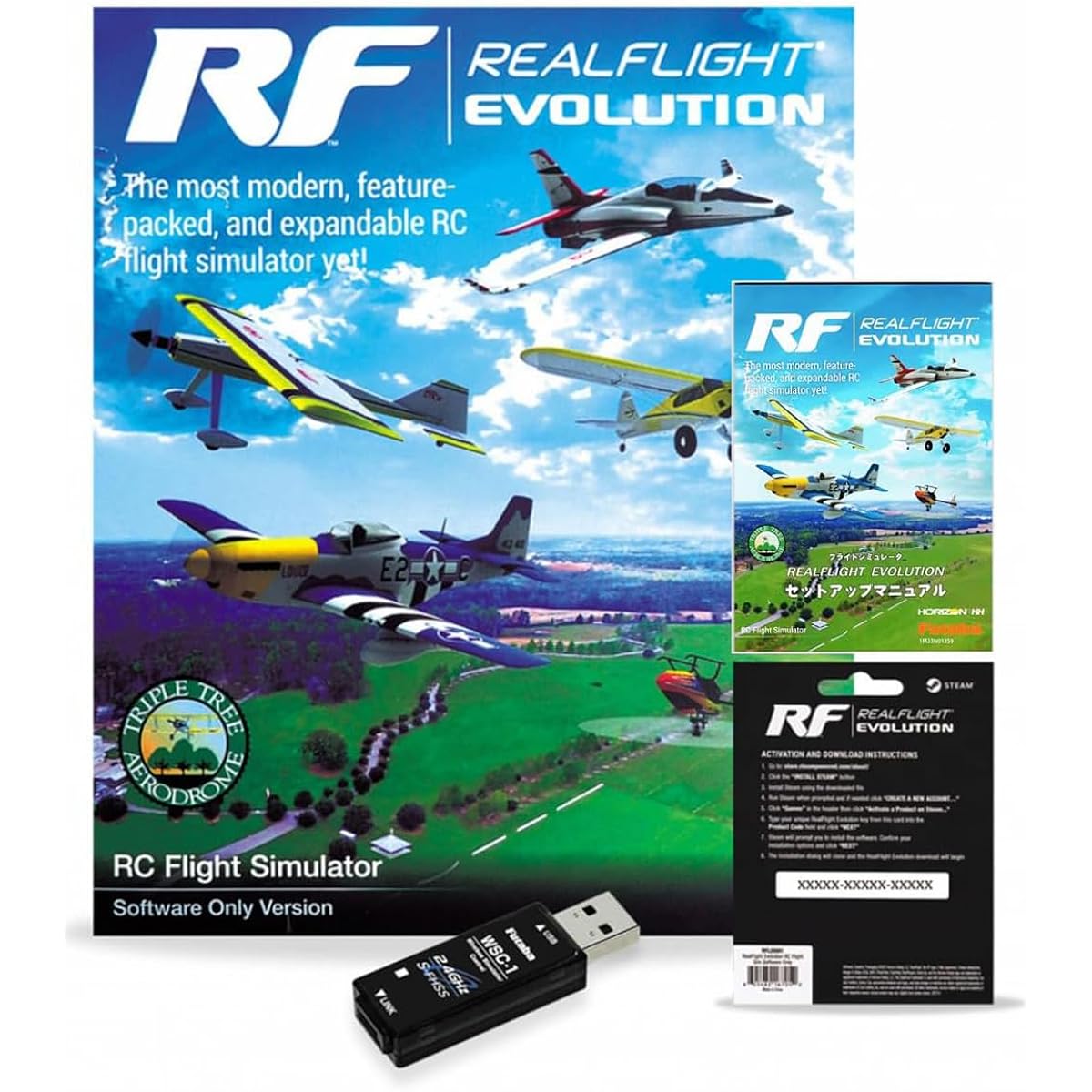 Futaba Real Flight Evolution WSC-1 RC Flight Simulator Real Flight Evolution 036828