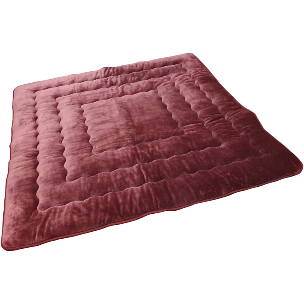 Kyoto [Romance Kosugi] Kotatsu Futon Soft Touch Anti-slip Square Brown 1-4820-6995-7500
