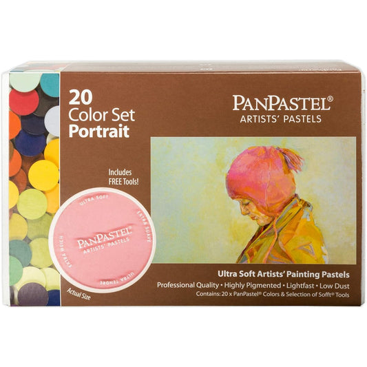 Holbein PanPastel 20-color set Portrait 318-323