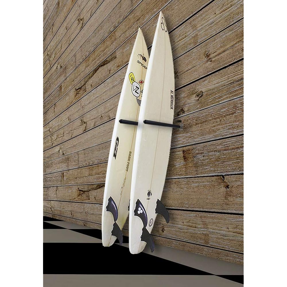 CAP wall-mounted board rack L for both shortboard and longboard surfboard rack