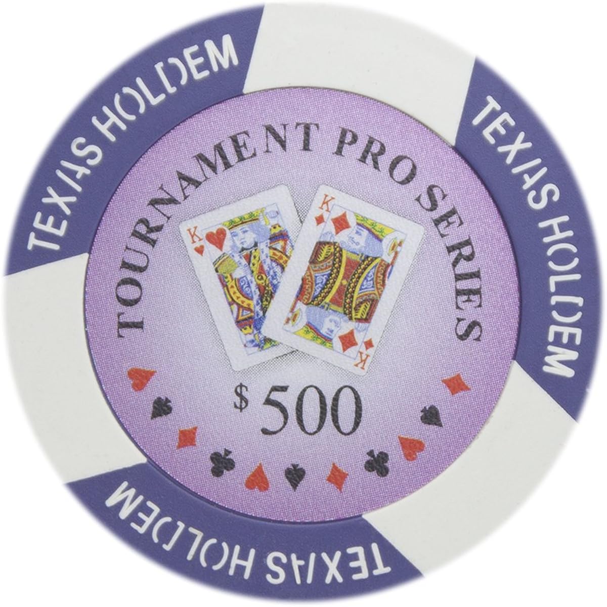 Brybelly Tournament Pro Series Poker Chip Heavyweight 11.5-gram Clay Composite - Pack of 50