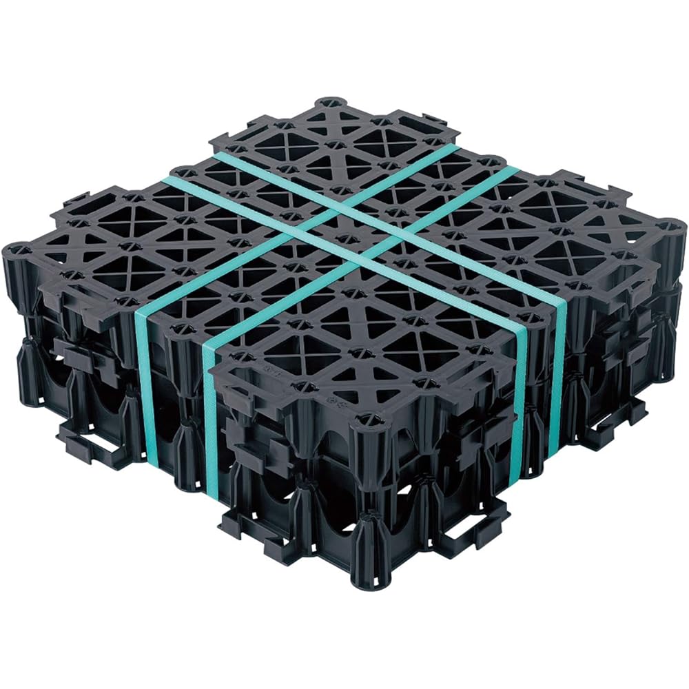 Greening possibility rate: 94% Greening parking lot lawn protection material Eco unit base Green Set of 4 1.1 square meters