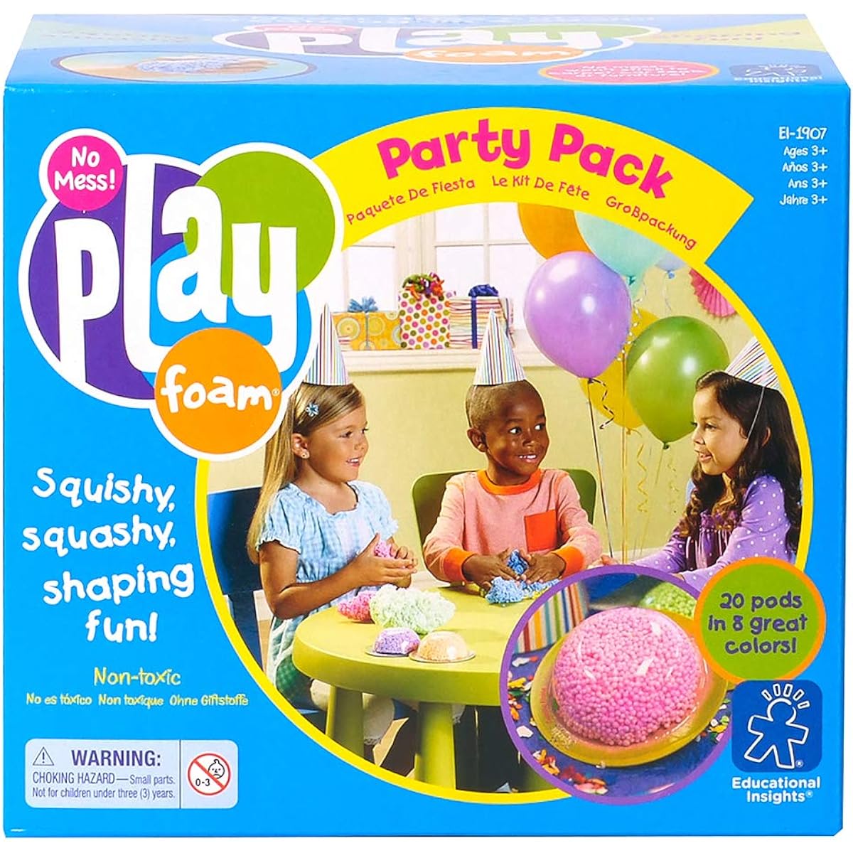 Educational Insights Playform Party Pack 20 Pieces Clay English Package