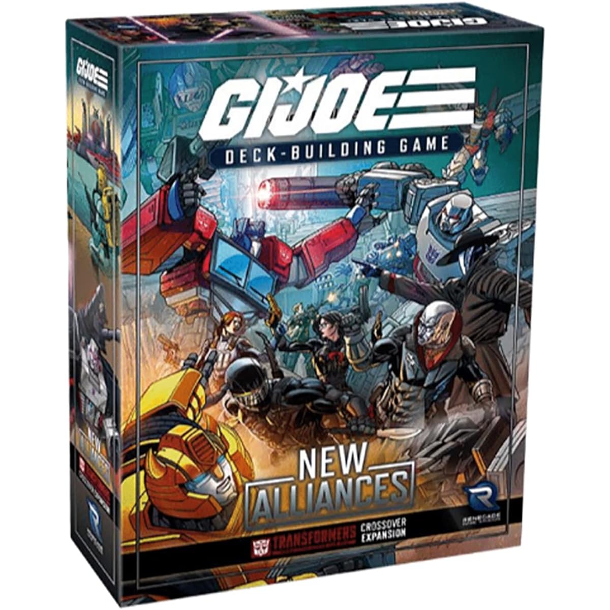 G.I. JOE Deck-Building Game - New Alliances A Transformers Crossover Expansion