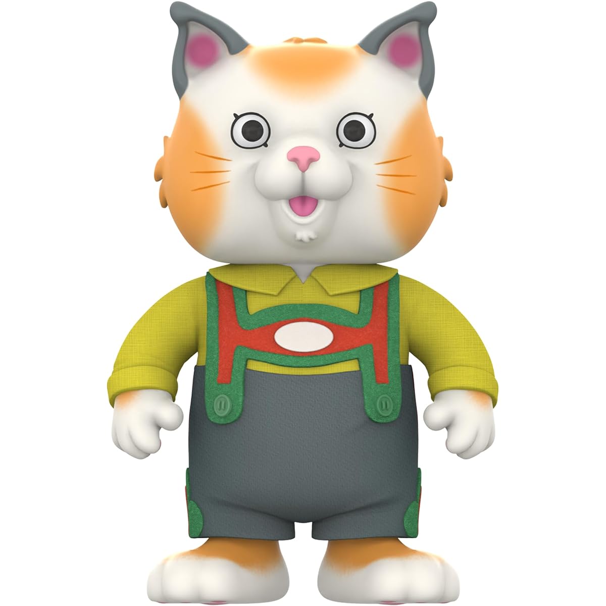 Super7 Super Size Richard Scarry Hacklecat - 16" Richard Scarry Books Action Figure with Cloth Clothing Collection and Retro Toy
