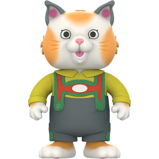 Super7 Super Size Richard Scarry Hacklecat - 16" Richard Scarry Books Action Figure with Cloth Clothing Collection and Retro Toy