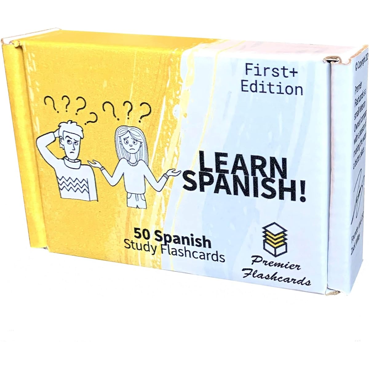 Premier Flashcards Spanish Learning Flashcards | The Most Important and Useful Spanish Phrases | Perfect for Learning Spanish as a Second Language | Made in the USA