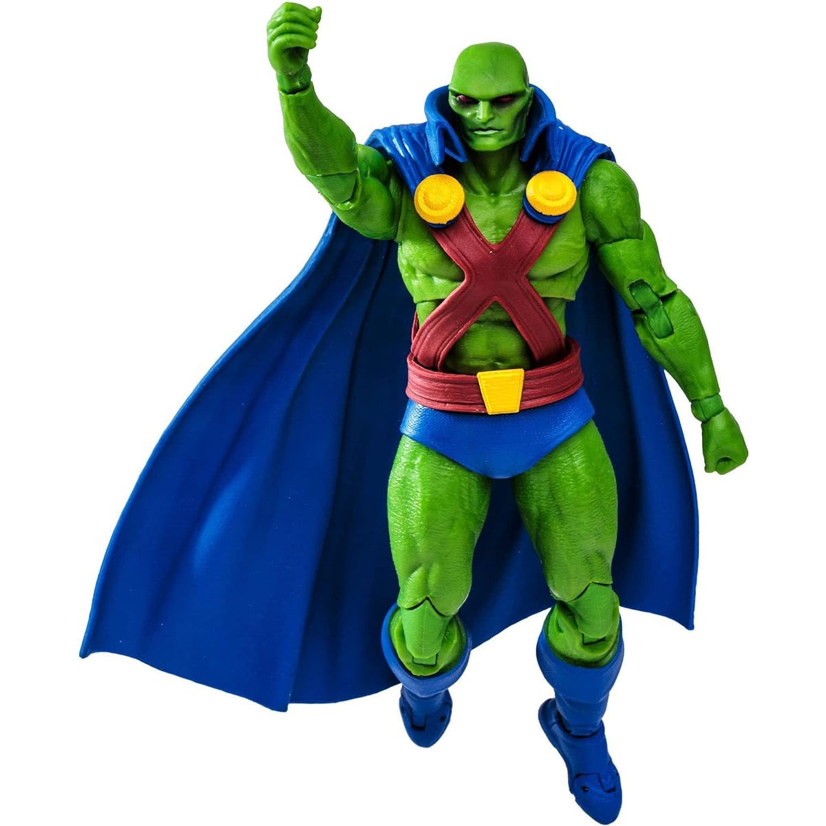DC Comics TM15253 DC Multiverse 7-Inch Collectible McFarlane Figure Martian Manhunter Variant (Gold Label) Multicolor