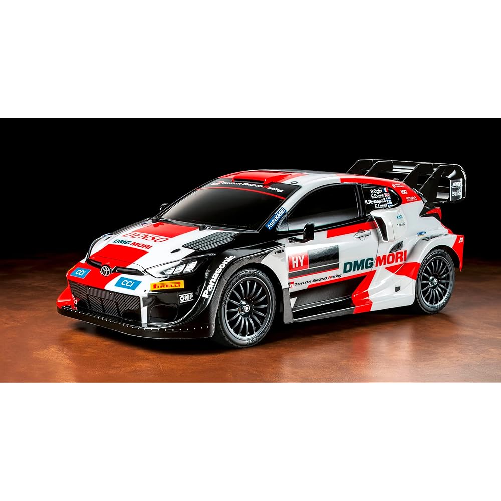 TAMIYA 1/10 Electric RC Car Series No.716 Toyota Gazoo Racing WRT/GR Yaris Rally 1 Hybrid TT-02 Chassis 58716