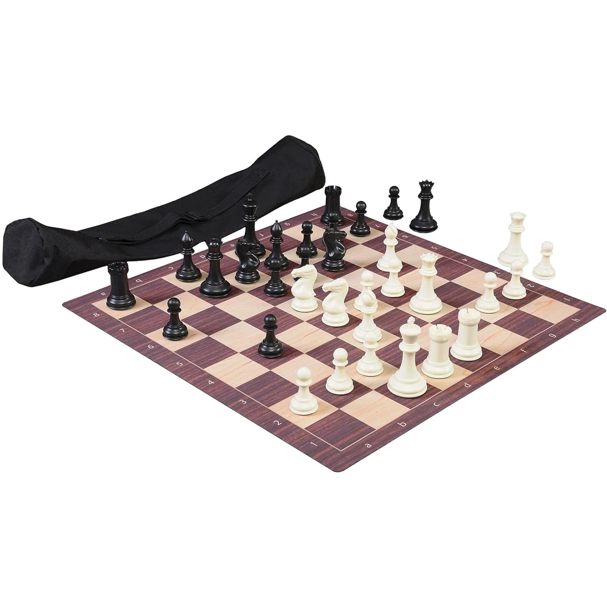 The House of Staunton The World's Greatest Chess Set® - Quadruple (Indian Rosewood)