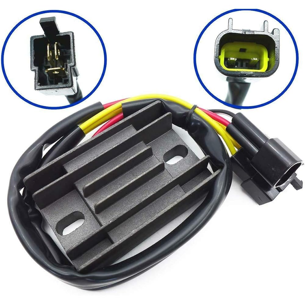 Voltage Regulator Rectifier For Suzuki DRZ400 DRZ400E DRZ400S DRZ400SM 2000-2016, 32800-16G00 32800-16G01 32800-16G02 3402-682 3530-02 8 353 8 0-059