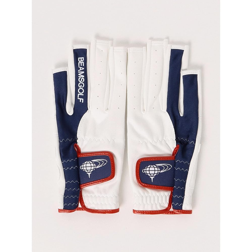 (BEAMS GOLF) BEAMS GOLF/Gloves <WOMEN> Nail-through golf gloves for both hands, ladies