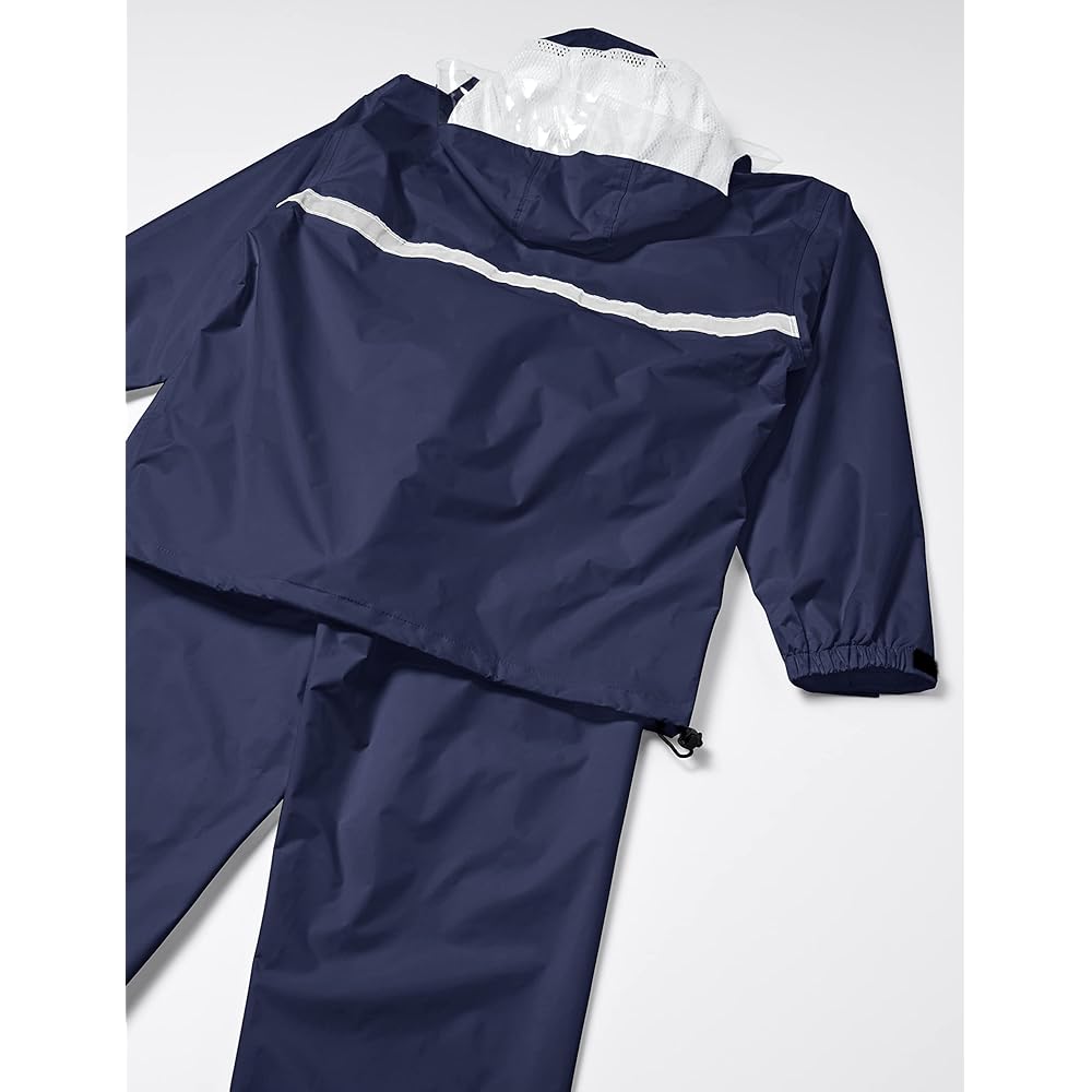[Kajimake] Work rain suit, top and bottom set, fully lined mesh, Takumi rain suit