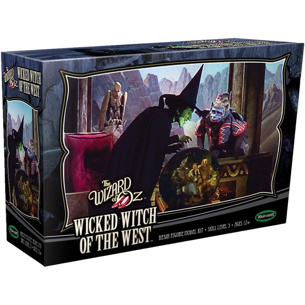 Polar Lights 1/8 Wizard of Oz Wicked Witch of the West Resin Unpainted Kit POL903