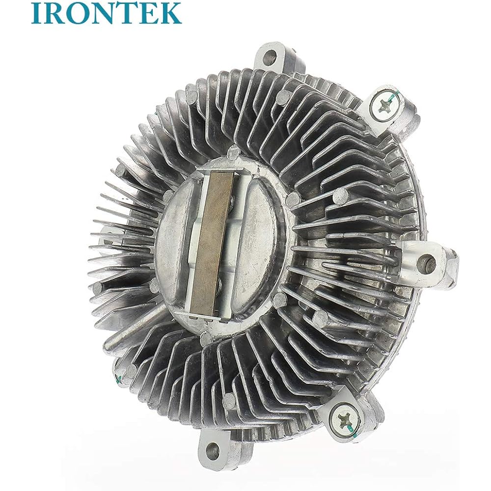 IRONTEK 1712082Z10 Engine Cooling Fan Clutch Nissan [05-14 Frontier 4.0L, 12-14 NV1500 4.0L/NV2500 4.0L/NV3500 4.0L, 05-12 Pathfinder 4.0L/Xterra 4.0L] Radiator Fan Clutch 21082EA200