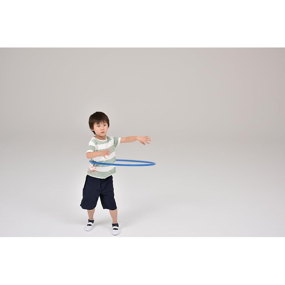 TOEI LIGHT Gymnastics Rings 5 Colors 1 Pair (Blue, Green, Red, White, Yellow)