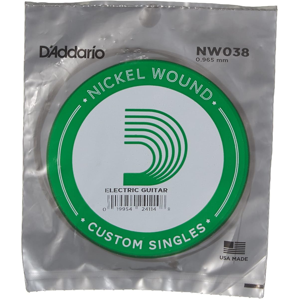 D'Addario Electric Guitar Rose Strings Nickel .080 NW080 Set of 10 [Domestic Genuine Product]