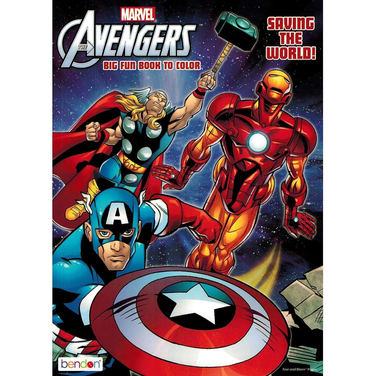 Marvel Avengers Big Fun Color - 80 Pages