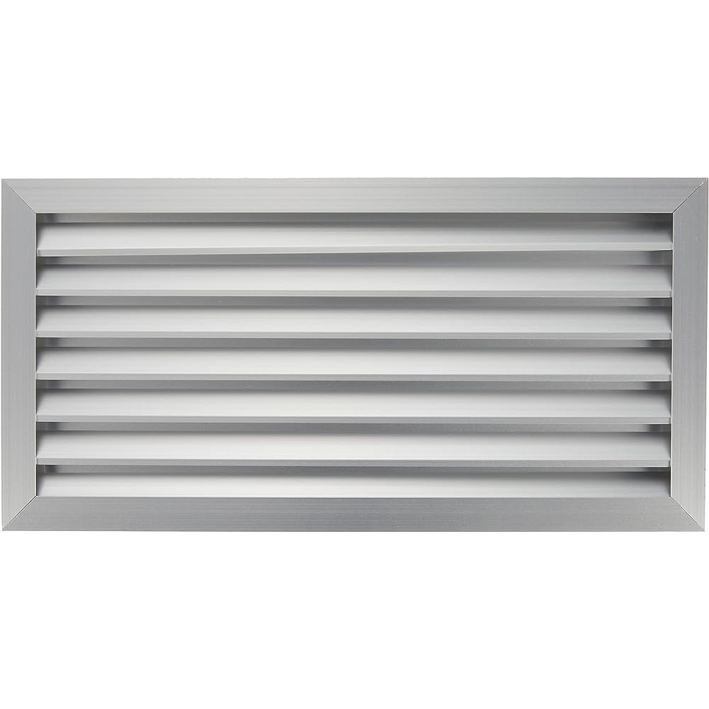 Shinkyowa door louver SK-DA-300×500 silver