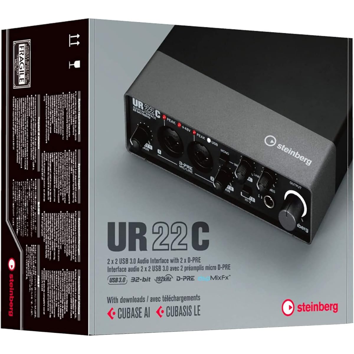 Steinberg Steinberg USB3.0 Audio Interface UR22C