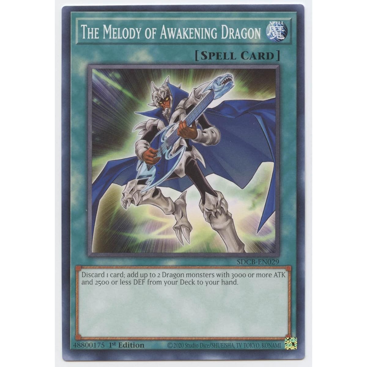 Awakening Dragon Melody SDCB-EN029 Common First Edition