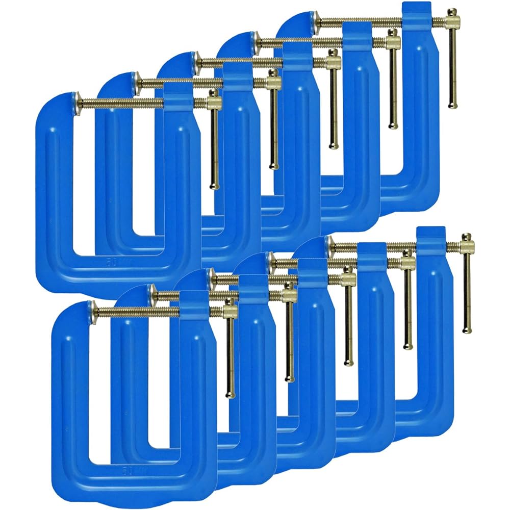 SUN UP deep steel clamp 10 pieces (box) 50x100mm