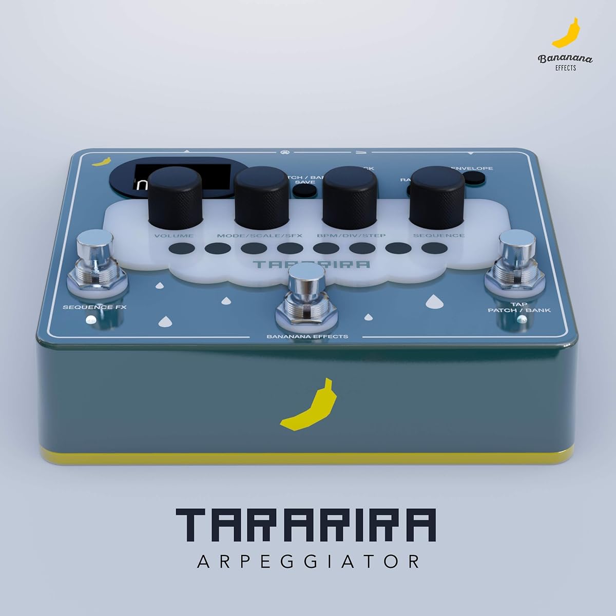 Bananana Effects - TARARIRA Pitch Shift Sequencer Arpeggiator Pedal