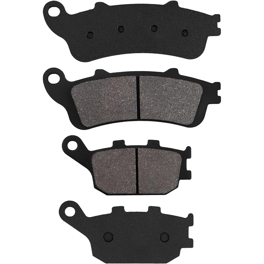SOLLON Front & Rear Brake Pads for Kawasaki EN650 EN 650 Vulcan S 2015 2016 2017 2018 2019 2020