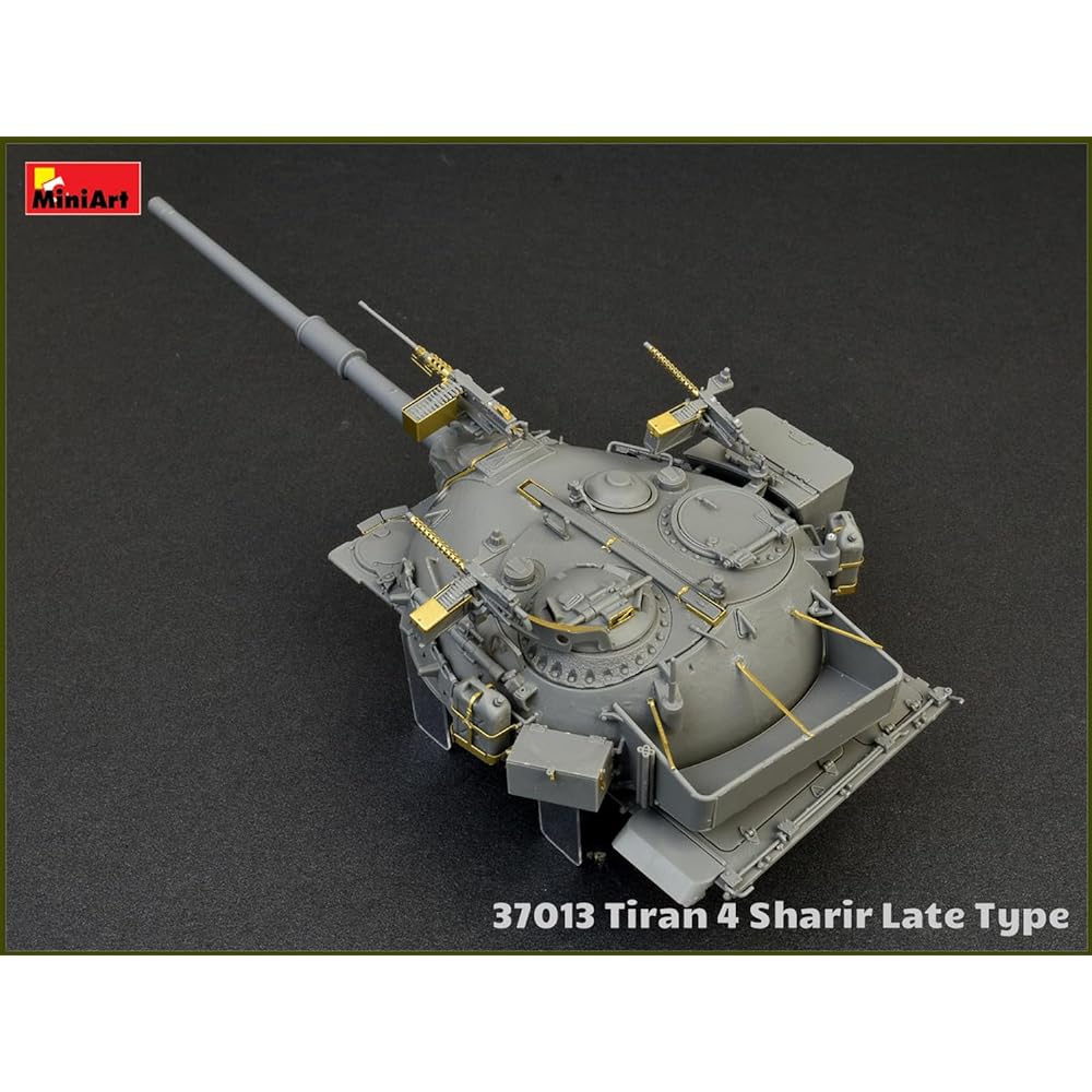 Miniart 1/35 Israel Defense Force Tiran 4 Sharir Koukigata Interior Kit (Internal Reproduction) Plastic Model MA37013