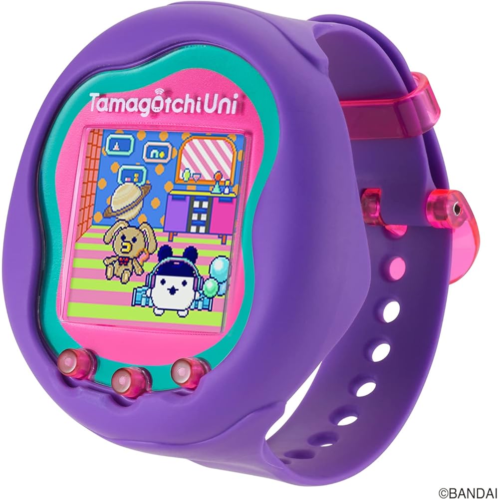 BANDAI Tamagotchi Uni Purple [Japan Toy Awards 2023 Communication Toy Category Grand Prize] [2023 Nikkei Excellent Products and Services Award/Nikkei MJ Award Winner]