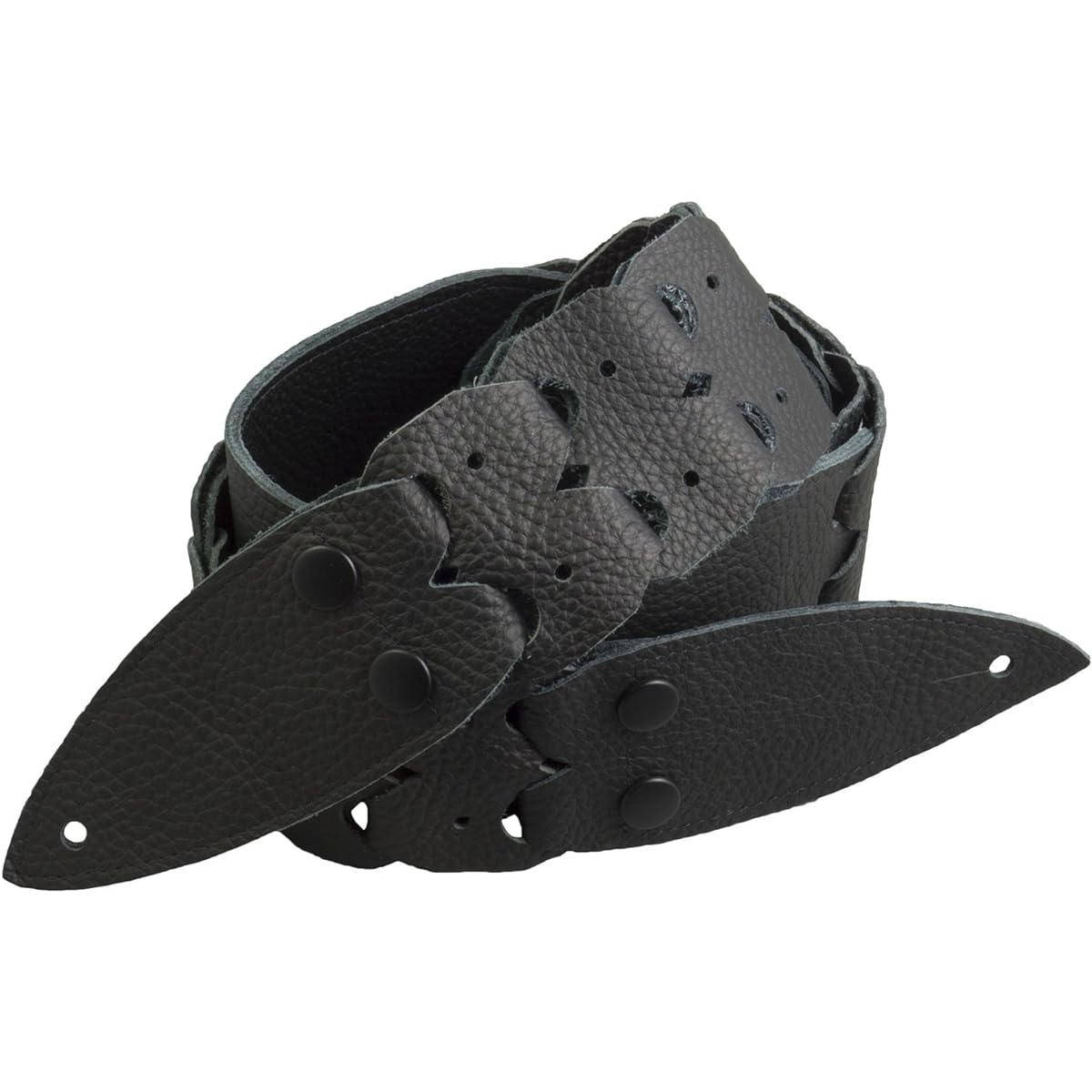 Stones Music Stones Music Guitar Strap Leather Link Strap Leather Link Strap [Domestic regular import product]