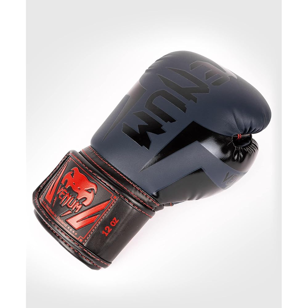 VENUM Boxing Gloves ELITE BOXING GLOVES Navy Blue x Black x Red VENUM-1392-575