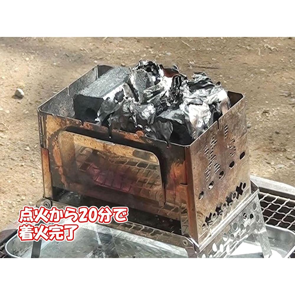 Natural Workshop Harvest Oga Binchotan Smart Pack 0.4kg 4 pieces