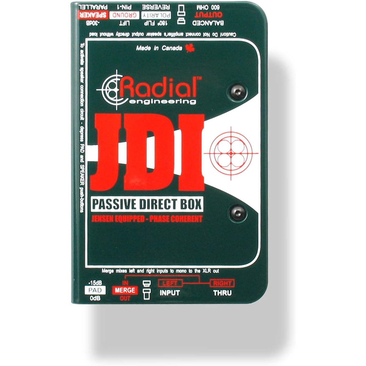 Radial Passive DI Box JDI [Domestic regular import product]