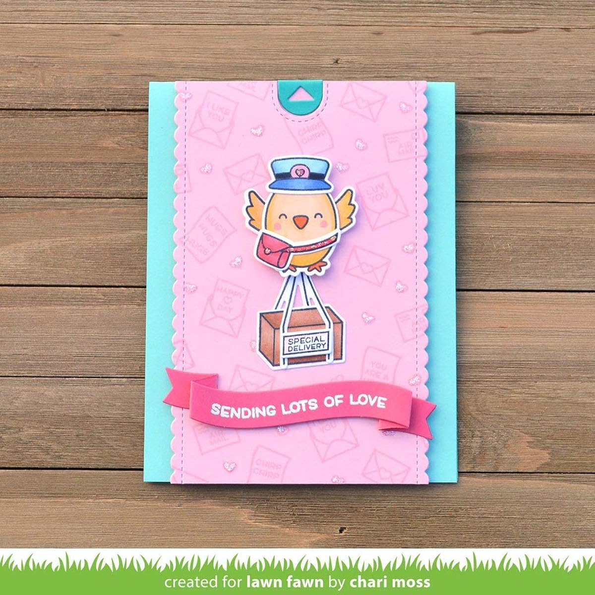 Grass Fawn - Special Order Delivery - Stamp and Die & Waving Pull Tab Starter Set 3 Piece Set